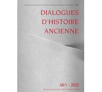 Dialogues d'histoire ancienne 48/1