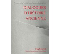 Dialogues d'histoire ancienne, Supplément 5 : La notion d'empire dans les mondes antiques : Bilan historiographique