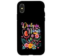 Dialyse infirmière néphrologie Technicien Cardiaque Humour médical Coque pour iPhone X/XS