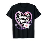 Dialyse Infirmière Transplantation rénale Néphrologie T-Shirt