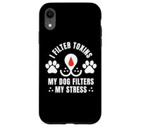 Dialyse propriétaire de Chien Humour néphrologie infirmière maladie rénale Animal Coque pour iPhone XR