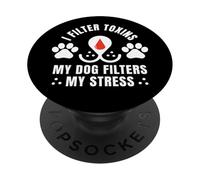 Dialyse propriétaire de Chien Humour néphrologie infirmière maladie rénale Animal PopSockets PopGrip Adhésif