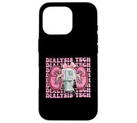 Dialysis Tech Technicien de dialyse Néphrologie Hémodialyse Coque pour iPhone 16 Pro