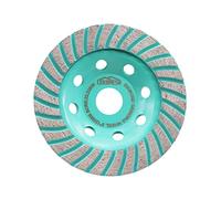 Diamant à Meuler Béton - 125x 22,23 mm Segments Turbo Disque Diamant, Meule Diamantée pour Granit Marbre Maçonnerie,LEKOMESH