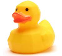 Diamant Canard de bain | Canard de plastique | Duckshop | Rubber Duck | Bath Duck | L: 8,5 cm