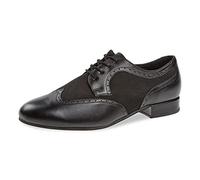 Diamant Chaussures de Danse Hommes 089-026-145-V - Cuir/Nubuck Noir - Extra Large - Talon Standard de 2 cm - Taille: UK 6,5
