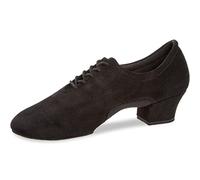 Diamant Chaussures de Danse Hommes 163-224-577 - Suède/Mesh Noir - 4 cm Cuban - Taille: UK 11,5