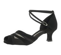 Diamant Chaussures de Danse Latine pour Femme 102-064-040 Salon, Noir, 34 2/3 EU