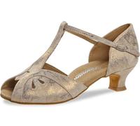 Diamant Chaussures de Danse pour Femme Salon, Marron Bronze Magique, 37 1/3 EU