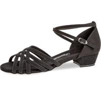 Diamant - Chaussures de Danse pour Femmes 008-035-335 - Microfibre Noire - Taille: UK 9,5