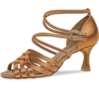 Diamant Damen Latein Tanzschuhe 108-087-379 Chaussures de Danse de Salon, Marron Dark Tan, 35 1/3 EU