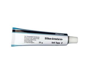 Diamant diamant Graisse silicone Type 2 pour eau potable, tube 25g Quantité:1