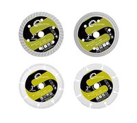 Diamant Disque a Tronconner 75mm - 4Pièces Carrelage Disque/Bois Disque/Béton Disque/Metall Disque for Porcelaine Céramique Panneaux Métal Doux Plastique SANLEETEK