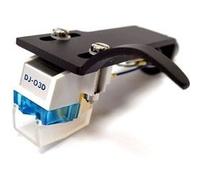 Diamant et cellule Nagaoka Cellule phono DJ montée sur porte cellule DJ-03HD E