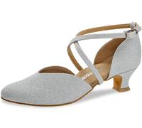 Diamant Femme 170-013-002 Chaussure de Danse, Argent, 44 EU