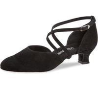 Diamant Femmes Chaussures de Danse 048-112-001 - Suède Noir - Extra Large - 4,2 cm Spanish - Taille: UK 4,5