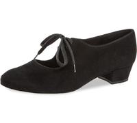 Diamant Femmes Chaussures de Danse 057-029-001 - Suède Noir - 2,8 cm Bloque - Taille: UK 4,5