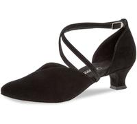 Diamant Femmes Chaussures de Danse 107-013-001 - Suède Noir - 4,2 cm Spanish - Taille: UK 7,5