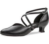 Diamant Femmes Chaussures de Danse 107-013-034 - Cuir Souple Noir - 4,2 cm Spanish [UK 9,5]