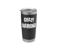 Diamant fou Gobelet isotherme en acier inoxydable double paroi