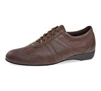 Diamant - Hommes Ballroom Sneakers/Chaussures de Danse 133-225-489 - Cuir Marron - Normale/Large - 2,5 cm Talon au Coin [UK 11]
