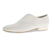 Diamant Hommes Chaussures de Danse 078-075-033-A - Cuir Blanc - Made in Germany