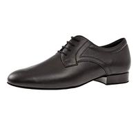 Diamant Hommes Chaussures de Danse 085-026-028 - Cuir Noir - Extra Large - 2 cm Standard [UK 8]