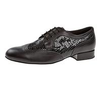Diamant Hommes Chaussures de Danse 089-025-149 - Cuir/Vernis Noir - Large - 2 cm Standard (40 EU)