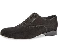 Diamant Hommes Chaussures de Danse 180-025-001 - Sùede Noir - Confortable (Large) - 2 cm Ballroom - Made in Germany