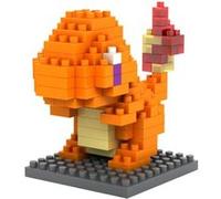 Diamant micro blocs de construction petites particules Pokémon petit dragon de feu jouets assemblés G