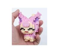Diamant micro blocs de construction petites particules Pokémon Vers le chat queue Assemblage de jouets