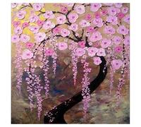 Diamant Painting Peinture avec diamants paysages arbre diamant peinture pleine carré paysage image de strass mosaïque fleurs décor à la maison Diamond-Painting ( Color : 1 , Size : Round 40x50cm )