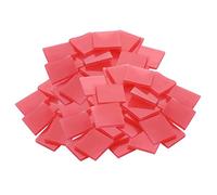 Diamant Peinture Colle Argile,72 pcs Colle pour Peinture au Diamant Colle Diamond Painting Perle Diamant a Coller Diamond Painting Stylo DIY Diamant Broderie Colle Point De Croix ,Rouge 2 x 2 Cm