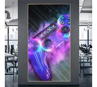 Diamant Peinture pour Adulte,5D DIY Diamond Painting Poignée de jeu colorée Strass Kit de Peinture Diamant DIY pour Enfants,Point de Croix Diamant Arts Craft pour Décoration Murale à Maison 70x140cm