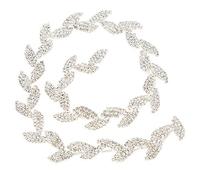 Diamant Ruban Arbre Feuille Design AAA Décoration De Rouleau de Diamant Rouleau 1 cour x1.5cm