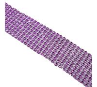 diamant Ruban strass adhésif, Ruban à maille diamantée multicolore de 4 cm, 2 5 mètres, for les créations mariage et loisirs créatifs(P09,2yards)