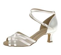 Diamant TANZSCHUHMANUFAKTUR Femme 035-077-092 Chaussure de Danse, Blanc, 38 2/3 EU
