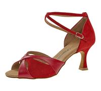 Diamant TANZSCHUHMANUFAKTUR Femme 141-087-389 Chaussure de Danse, Rouge, 36 2/3 EU