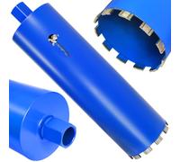 Diamant Trépan 132 × 450mm 11T 1 1/4 " pour Béton Béton Armé Sec / Eau