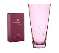 Diamante Romance Vase Lustre Rose 25 cm