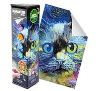 DIAMANTINY Artist - Small 21 x 30 - Activité Crystal Art, Diamond Painting Kit, Chat