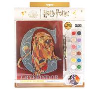 DIAMANTINY Harry Potter - Wizarding Stand Together Gryffindor - Kit Créer la Mosaïque, Activité Crystal Art, Diamond Painting, 1 Tableau A4, Multicolore, 21 x 29,7 cm, 21019