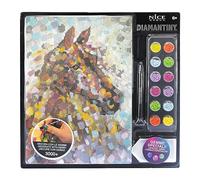 DIAMANTINY Level Up-Animals Paintings-Horse Cheval Diamond Painting, A4, 96341