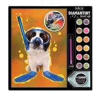 DIAMANTINY Level Up - Pets - Crystal Art Activities, Diamond Painting Kit, Sub DIAMANTINY