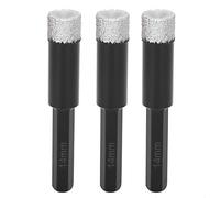Diamants foret à sec marbre granit scie cloche coupe 14mm pour carrelage Quartz pierre