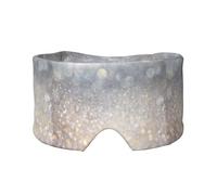 Diamants scintillants,Masque pour les yeux bloquant la lumière Cache-yeux et cache-oreilles pour le sommeil
