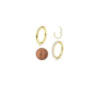 Diamday 2pcs 14G Piercing Nombril Acier Chirurgical pour Femme Percing au Nombril Piercings Bananes Papillon Cœur Étoile Hoop Septum Piercing Bijoux de Piercing pour le Ventre pour la Plage d'Été