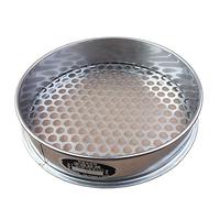 Diamètre 25cm Trou Rond 304 Tamis En Acier Inoxydable 1mm-40mm Trou Cuisine Aliments Au Four Passoire Passoire Fruits Passoire Tamis for La Maison Et Le Laboratoire (Color : 15mm)