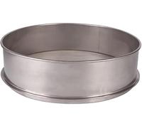 Diamètre 30cm Hauteur 10cm Sus Tout Tamis en Acier Inoxydable pour Machine Vibrante Maille en Option, 26 Mesh