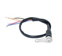 Diamètre 6,8mm Interrupteur De Phare De Moto Feu Antibrouillard Montage Sur Guidon Bouton-poussoir Commande De Phare De Travail Feu Pour Rouge 12 V